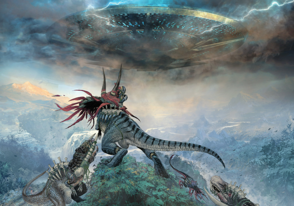 Barry Sonnefeld's Dinosaurs vs. Aliens_Liquid Comics