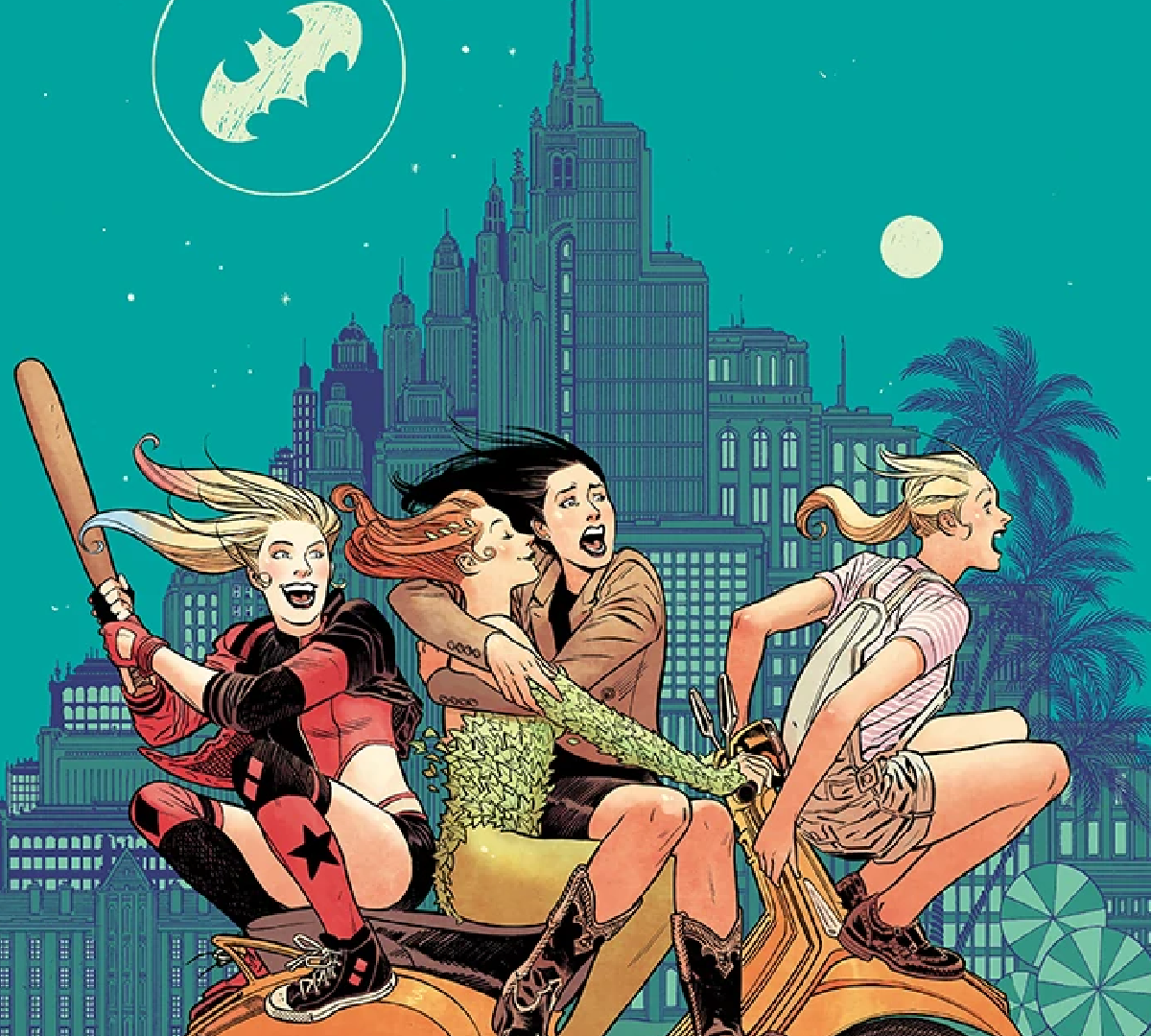 Poison Ivy and Harley Quinn meets Betty and Veronica