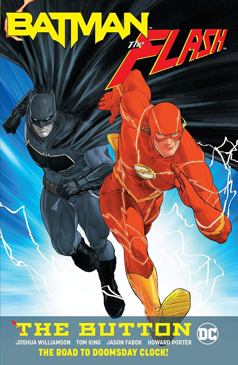 Batman the Flash Button TPB variant