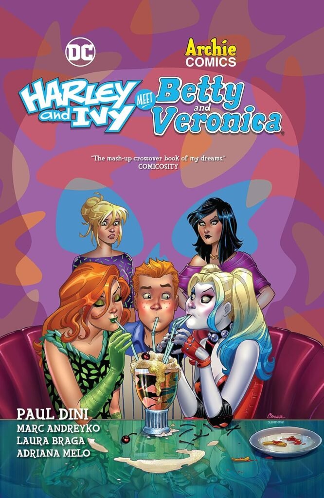 Poison Ivy and Harley Quinn meets Betty and Veronica