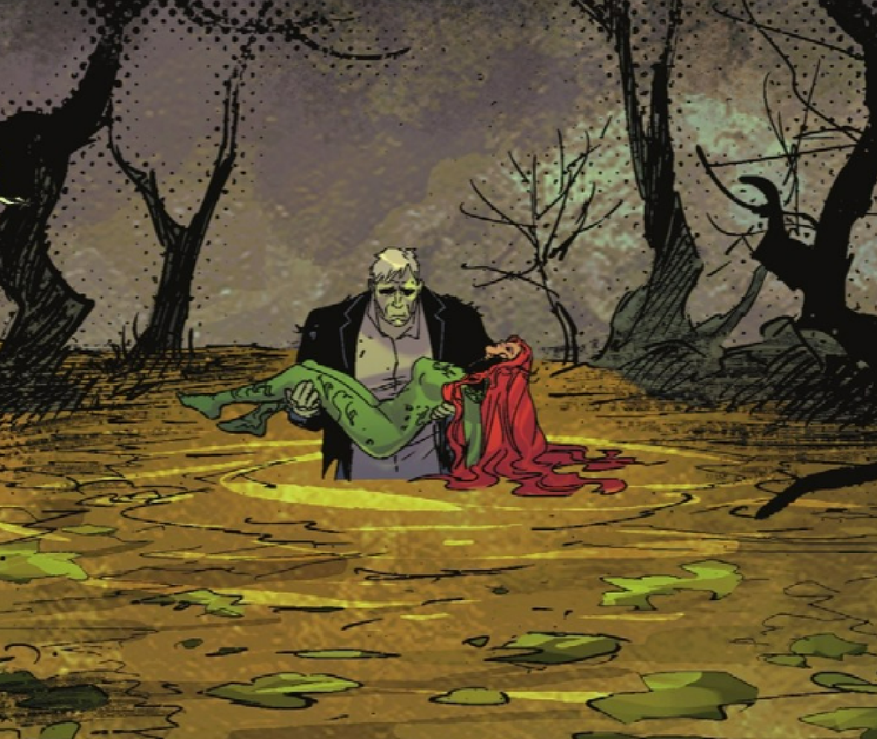 Solomon Grundy, Slaughter Swamp, Poison Ivy