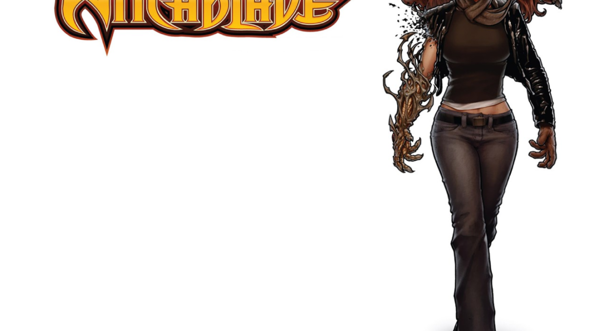 This July, Sara is donning the Witchblade Again!