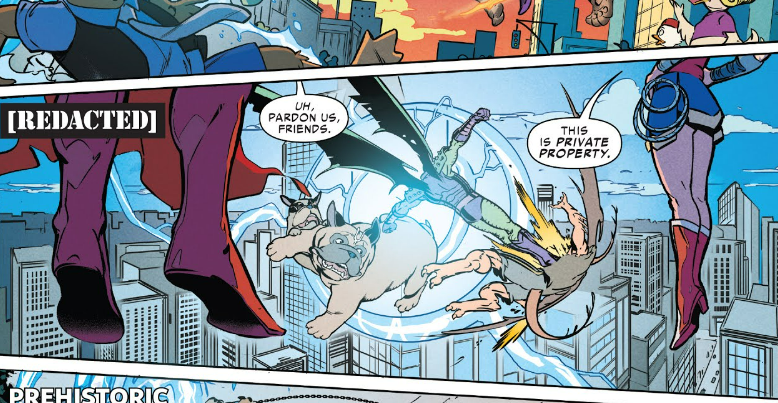 lockjaw #4 superman wonder woman new 52
