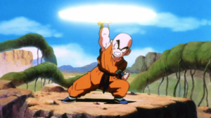 Krillin destructo disc dbz