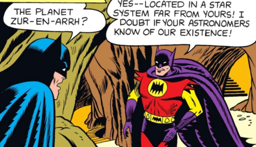 Zurr-En-Arrh Batman first story Zurr-En-Arrh Batman first story