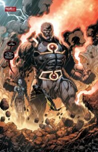 Darkseid and Grail Darkseid and Grail