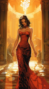 Sara Pezzini_red dress Sara Pezzini_red dress
